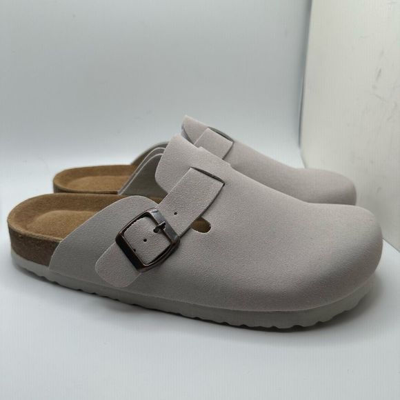 CUSHIONAIRE Womens Clog 8.5 GRAY - Picture 1 of 7